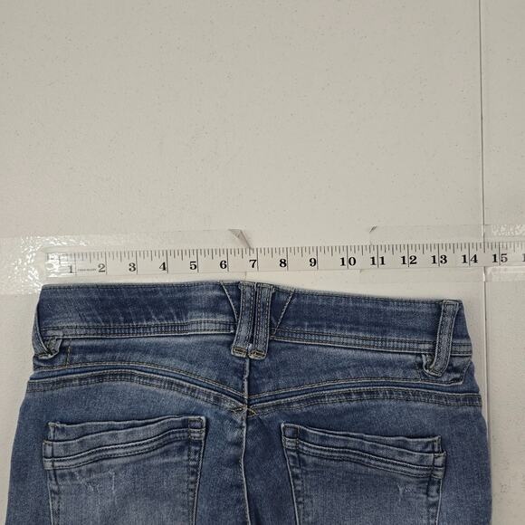 Democracy ab technology‎ size 2 straight denim jeans light 5396 blue - Picture 5 of 14